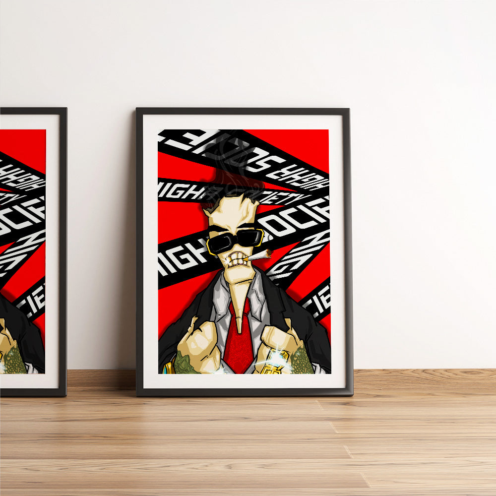 Top shelf Limited Edition Art Print